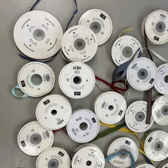 Stampin' Up! Ribbon Spool Lot Multicolor Styles Cardmaking Scrapbook Craft - Picture 14 of 15